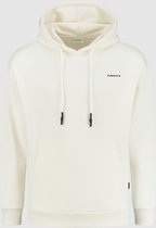 Purewhite -  Heren Relaxed Fit    Hoodie  - Wit - Maat XXL