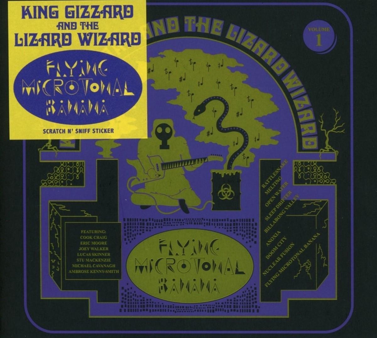 King Gizzard & The Lizard Wizard Flying Microtonal Banana (CD), King