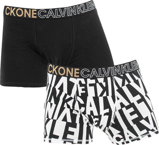 Ik geloof beddengoed Eindeloos Calvin Klein - Jongens - 2-Pack Short - CK One | bol.com