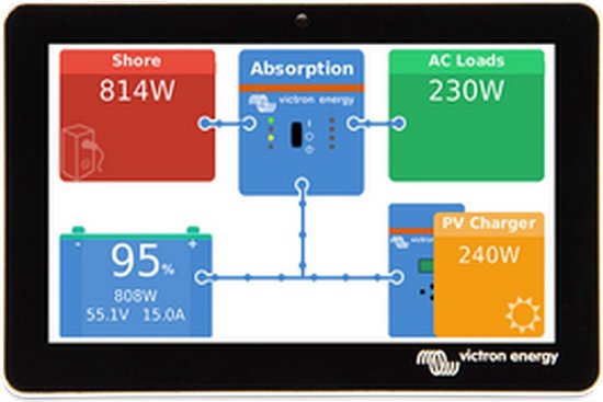 Victron Cerbo GX Touch 70 Display van Victron — afbeelding 3