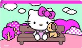etui Hello Kitty junior 24 x 15 cm roze/blauw
