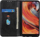Motorola Moto G60s Hoesje Portemonnee Book Case Splitleer Zwart