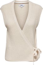 Only Vest Onldanielle S/l Vest Knt 15244195 Eggnog Dames Maat - M