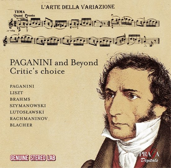 Michael Rabin & Géza Anda - L'Arte Della Variazione, Paganini and Beyond, Critic's Choice (CD)