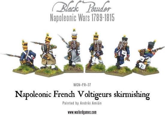 Thumbnail van een extra afbeelding van het spel Napoleonic French Voltigeurs skirmishing