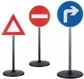 verkeersborden road sign 65 cm 3 stuks