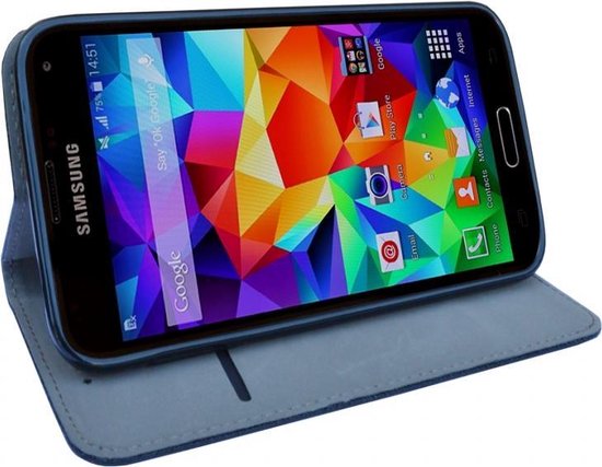 Samsung Galaxy S6 Smart Case met unieke slimme magneet sluiting, inclusief  stand... | bol.com