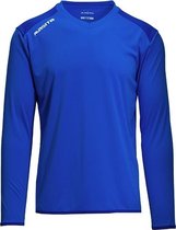 Masita | Sportshirt Heren & Dames - Lange Mouw - Avanti - QuickDry Technologie - ROYAL BLUE - XXL