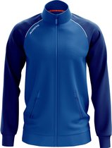 Masita | Trainingsjack Heren - Supreme trainingsvest - Comfortabel Sportvest - Zakken met Rits - Houdt warm - Voelt Licht aan - ROYAL BLUE - S