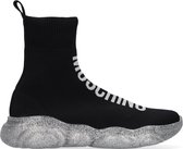 Moschino Sock Sneaker Teddy Bear Hoge sneakers - Meisjes - Zwart - Maat 35