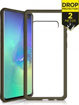 ITSKINS Level 2 HybridSolid for Samsung Galaxy S10+ Kaki/Transparent