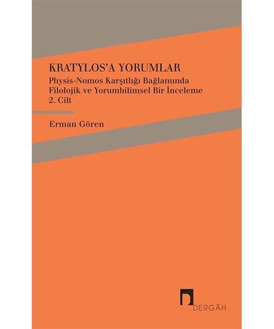 Kratylos 2. Cilt Kratylos'a Yorumlar
