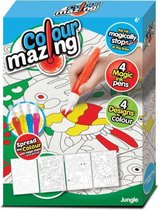 kleurset Jugle junior papier wit 8-delig