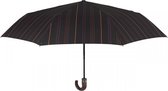 mini-paraplu Open&Close heren 104 cm microvezel bruin