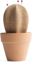 bureauaccessoire Cactus 7 x 13 cm kurk bruin