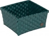 opbergmand Milan 20 x 20 x 11 cm groen