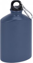 drinkfles 10x5x19 cm aluminium 500 ml donkerblauw
