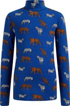 WE Fashion Meisjes rolnek T-shirt met dessin