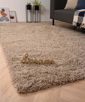 Hoogpolig vloerkleed - Cozy Shaggy - beige 160x230 cm