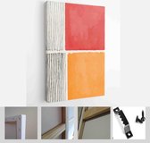 Set of Abstract Hand Painted Illustrations for Wall Decoration, Postcard, Social Media Banner, Brochure Cover Design Background - Modern Art Canvas - Vertical - 1962474118 - 50*40