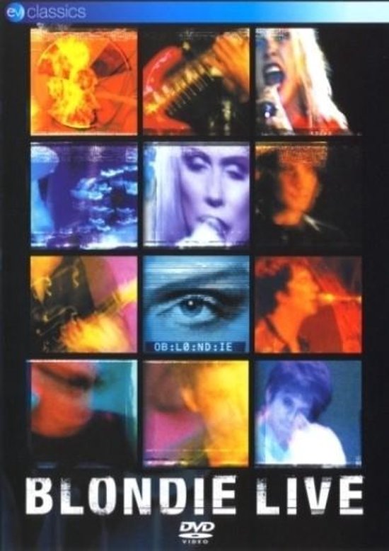 Cover van de film 'Blondie - Live'