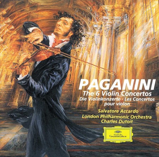 Salvatore Accardo, London Philharmonic Orchestra, Charles Dutoit - Paganini: The 6 Violin Concertos (3 CD)