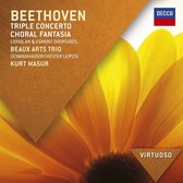 Beaux Arts Trio, Gewandhausorchester Leipzig, Kurt Masur - Beethoven: Triple Concerto/Choral Fantasia (CD) (Virtuose)