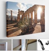 Volubilis is a ruined Amazigh, then Roman city in Morocco near Meknes, UNESCO World Heritage Site - Modern Art Canvas - Horizontal - 1341011852 - 115*75 Horizontal