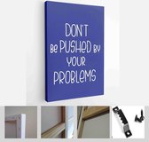 Ralph Waldo Emerson quote vector design about difficult life situation - Modern Art Canvas - Vertical - 1754624561 - 80*60 Vertical
