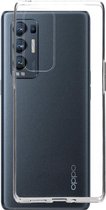 Oppo Find X3 Neo Hoesje Dun TPU Back Cover Transparant