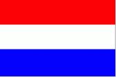 Nederlandse vlag 100x150cm met vlaggenhaak