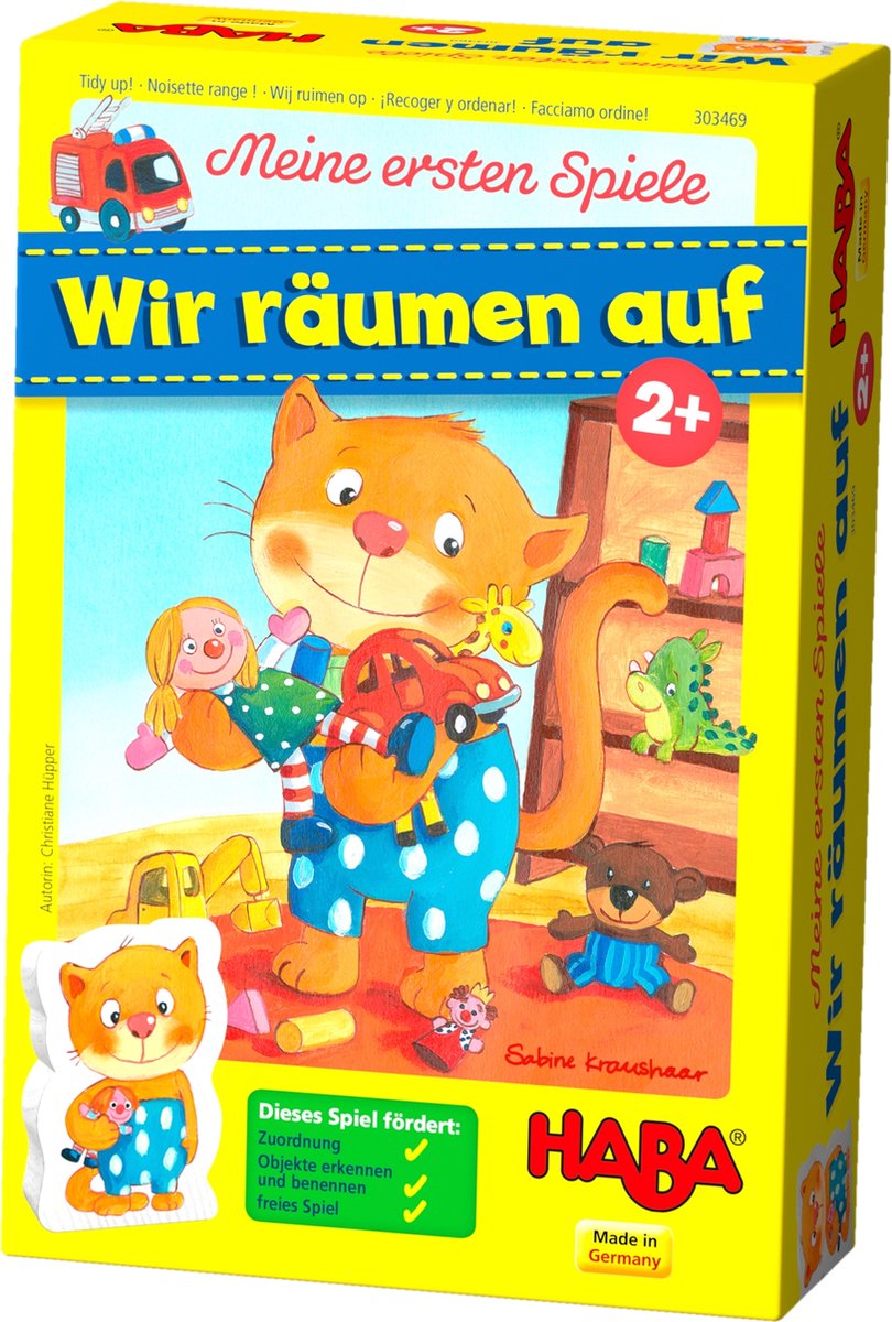 Haba Kinderspel Wir Räumen Auf (du)