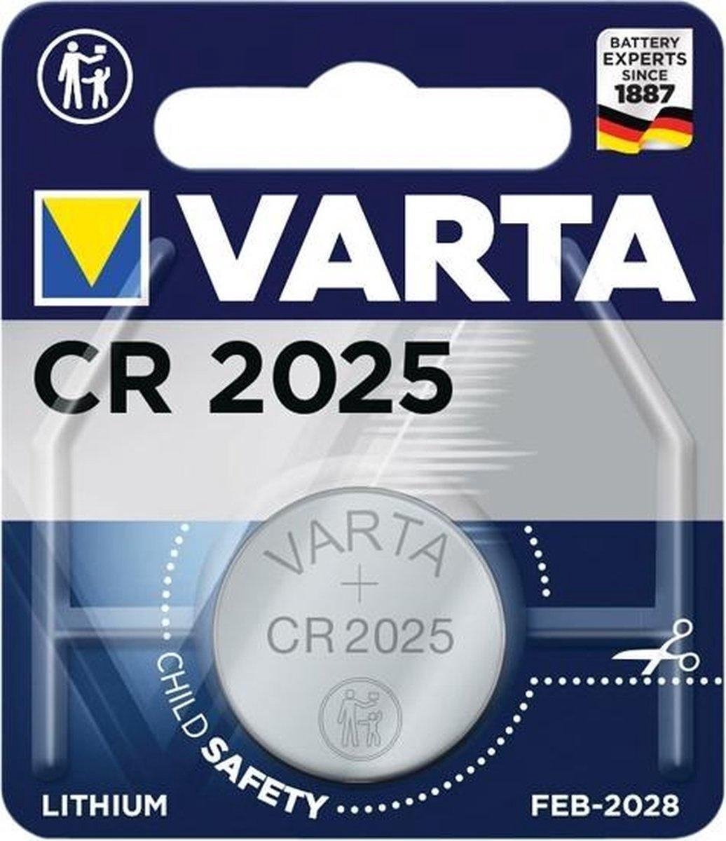 Varta Knoopcel Batterij - Cr 2025 - Lithium Professioneel 3 Volt | bol.com