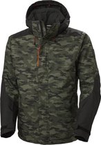 Helly Hansen Kensington Winterjacket  71345 - Mannen - Groen/Camo - XXL