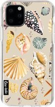 Casetastic Apple iPhone 11 Pro Hoesje - Softcover Hoesje met Design - Sea Shells Sand Print