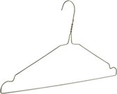 De Kledinghanger Gigant - 150 x Draad / stomerijhanger metaal verzinkt (Ø 2,2 mm) met rokinkepingen, 40 cm
