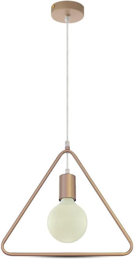 V-tac Hanglamp Vt-7321 134 Cm E27 Staal 60w Goud