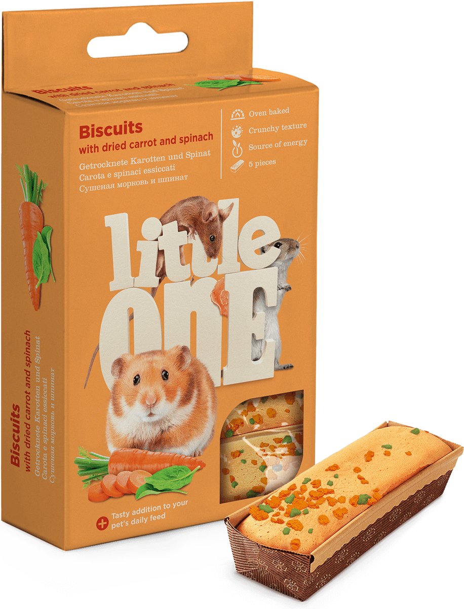 Little One Snacktaart Met Wortel En Spinazie  | 35