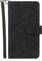 Samsung Galaxy Note 20 Book Case Hoesje met Koord - Pasjeshouder - PU Leer - Multifunctioneel - Samsung Galaxy Note 20 - Zwart