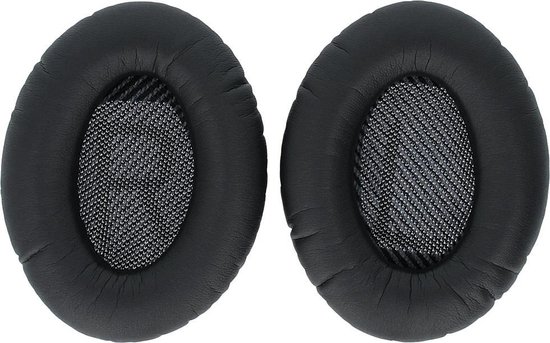 Coussinets d'oreille noirs pour le Bose QuietComfort 35 II
