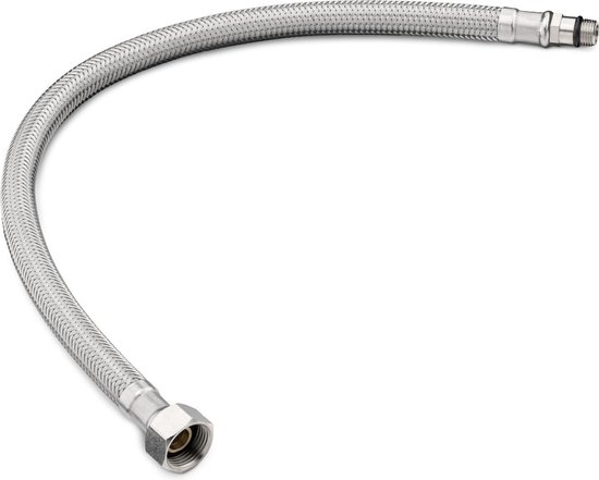 Gedachte specificatie Gezag Navaris flexibele slang voor kranen - 3/8 inch M10 aansluiting - Lengte 40  cm -... | bol.com