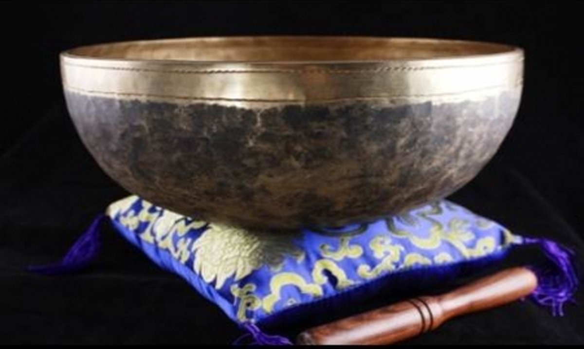 Klankschaal Chaken - 19-21cm - 950-1050gr - Brons