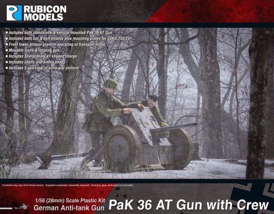 Afbeelding van het spel PaK 36 AT Gun with Crew