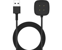 By Qubix - compatible - Fitbit Versa 3/4 & Sense 1/2 oplader - 30cm