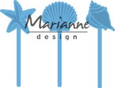 Marianne Design Creatables snij en embosstencil - Zeeschelpen pinnen