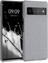 kwmobile hoesje voor Google Pixel 6 Pro - beschermhoes van stof - lichtgrijs