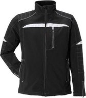 Planam Durawork softshell jack (2950) - Zwart - L