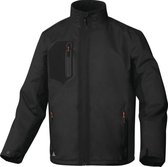 Delta Plus parka Waterdicht Poly+mech stretch Aren - Zwart - M