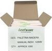 WOOD roerstaafjes individueel verpakt LEAFWARE 1000UDS