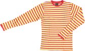 Apollo Verkleedshirt Stripes Heren Katoen Rood/wit/geel Maat M